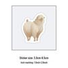 60 Cartoon Farm Animal Stickers – Journal, Suitcase, Laptop Waterproof Pack (60 Sheets)