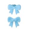 Silicone Earphone Accessories, 6-pack 3D Earphone Decoration Bow, Playful Silicone Earphone Bow, Women's Decoration Accessories