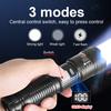 Nyeste High Power LED-lommelykt Oppladbar Type-c-lommelykt 18650 Long Range Tactical Light Super Bright Torch Fishing