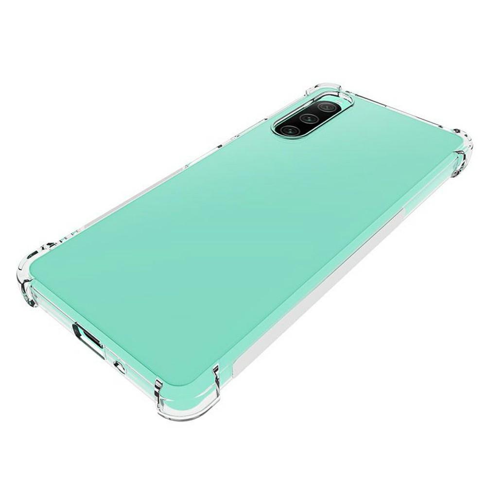 For Sony Xperia 10 V Anti-drop Soft TPU Phone Case Transparent Anti-skid Protective Cover