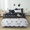 Thickened Brushed Four-piece Bed Sheet and Quilt Cover Three-piece Set Four-season Autumn and Winter Bedding Duvet Cover