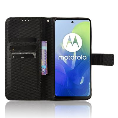 For Motorola Moto G04 4G/G04s 4G/G24 4G/G24 Power/E14 4G Magnetic Case Diamond Texture Wallet Anti-Drop Cover