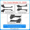 For Tesla Model YL 2026 TPE Front Rear Door Sill Protector Threshold Strip Waterproof Anti-kick Guard Panel Interior Accessories