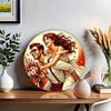 Romantic Wedding Metal Wall Art Elegant Iron Sign Home Bar Cafe Decor