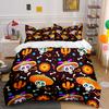 Mexican Skull Pattern Bedding Bedding Duvet Cover Set Duvet Cover Pillowcases (1 * Duvet Cover 2 * Pillowcases, Without Duvet Insert)