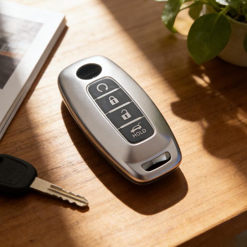 

Smooth Tpu For Nissan Teana X-Trail T33 Altima Qashqai J12 Juke Kicks Ariya Remote Car Key Case Cover Keychain Accessories