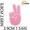 Smile Face Life Inspirational Words Embroidery Cloth Sticker Motivates English Patch Decoration Embroidery Mark Love Yourself Chapter Sticker