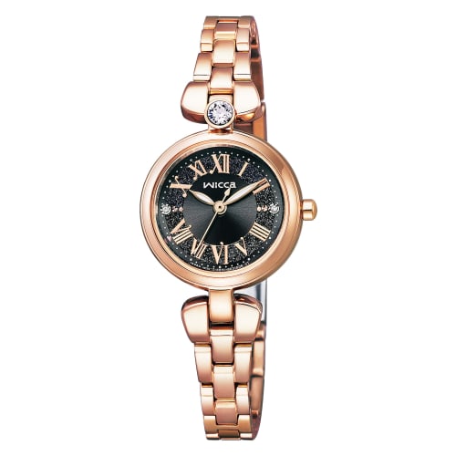 CITIZEN Wicca Solar Tech Tiara Star Collection Watch KP5-662-51 Women's Pink Gold