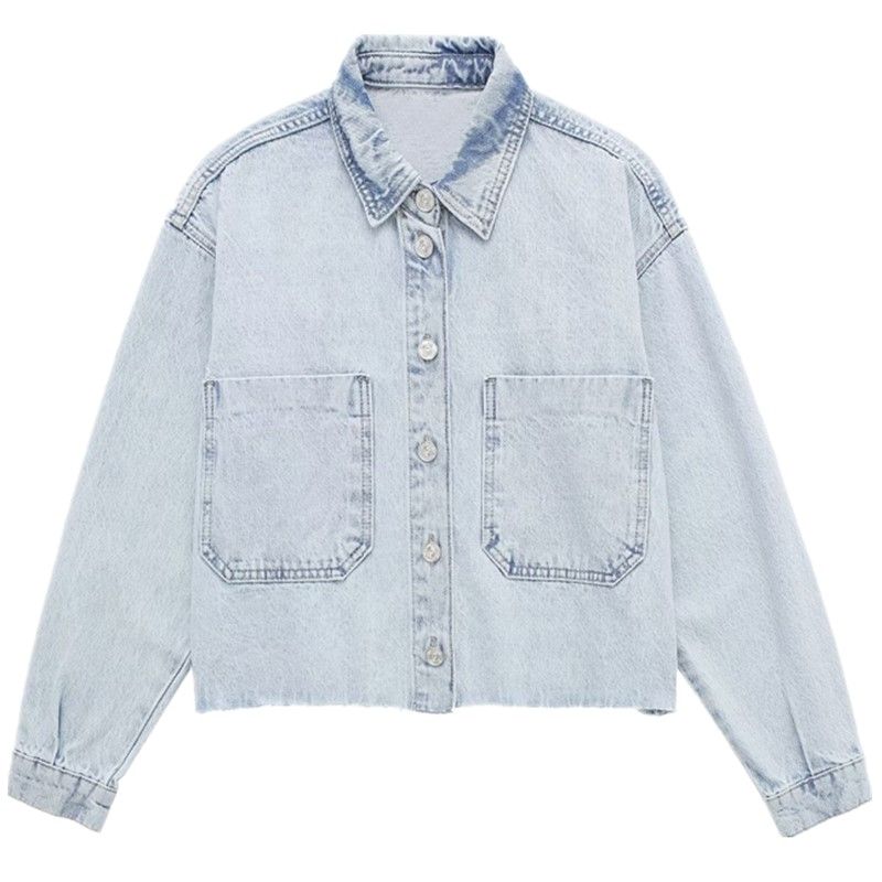 

Fashion Wind 2023 Summer New Arrival Fashion Women s Fashion Clothing Short Denim Jacket Coat 6147074 406 As shown in the figure L