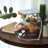 2D Flat Heart Keepsake Acrylic Decorative Plaque,Sister's Gift-Inspirational BirthdaySurprise From A Loving Sister,Home Desk Living Acrylic Decoration