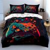 Colorful Game Controllers Pattern. Bedding Sets Duvet Cover Sets Duvet Covers Pillowcases(1*Duvet Cover 2*Pillowcases Without Duvet Insert)