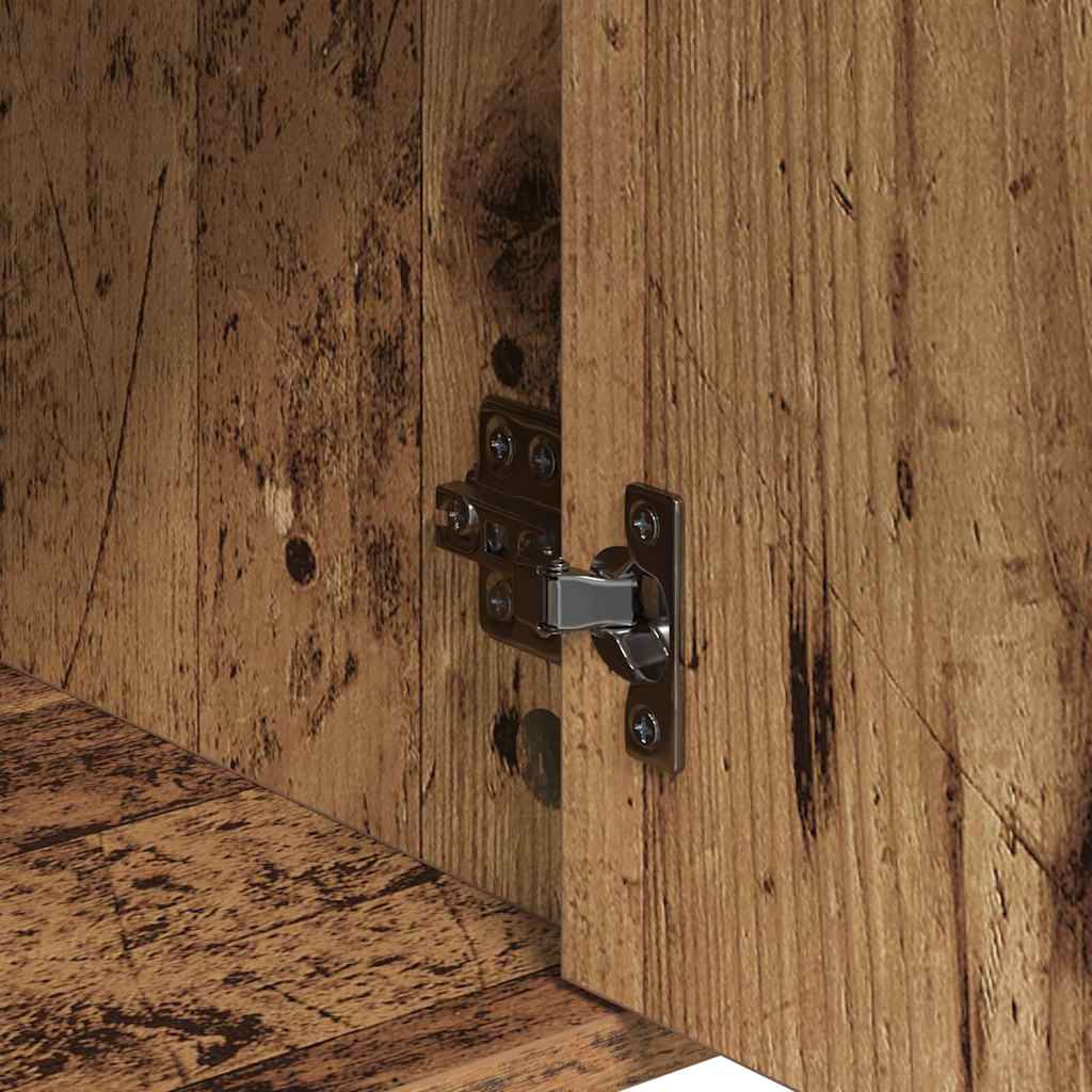 Sideboard with Drawers Reclaimed Wood Look 60 x 31 x 70 cm Engineered Wood