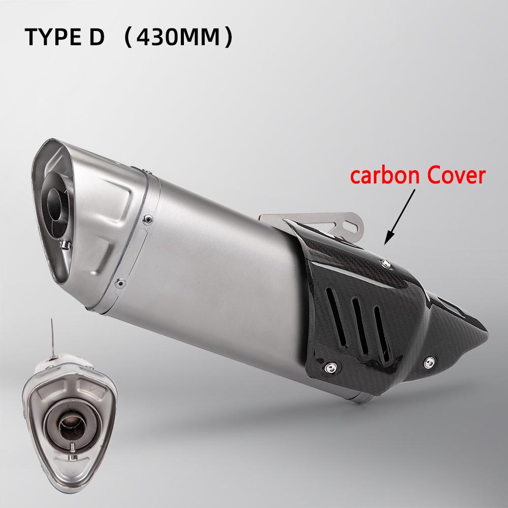 Motorcycle Exhaust Tailpipe for MT07, MT09, Z900, Z400, Ninja400, GSX250