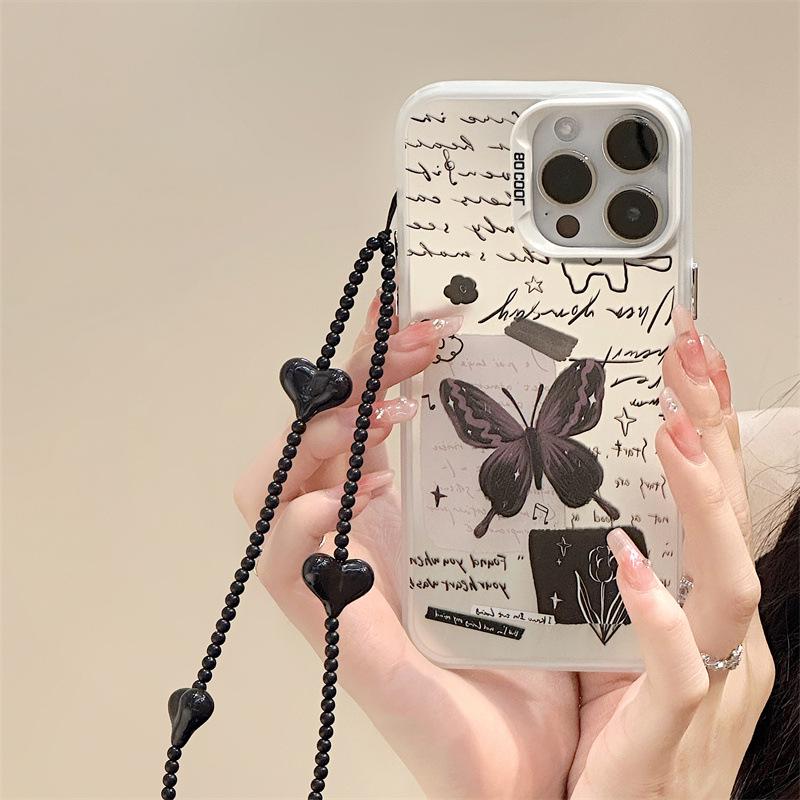 Zhitai Etui Huawei Mate60 & iPhone 14/15 Pro Max: Frosted Laser dla 13, 12 z bransoletką dla 11.