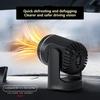 Tragbare Autoheizung 12 Volt Elektrische Heizung für Auto 2 in 1 Heiz- & Kühlventilator Elektrischer Heizlüfter mit 360 Grad Drehsockel