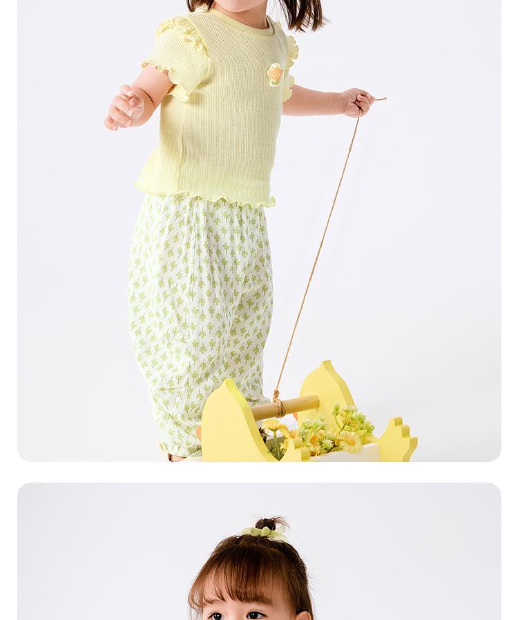 2025 Trendy Baby & Toddler Girl Short-Sleeve T-Shirt - Sweet, Fashionable Spring/Summer Wear