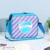 Heart-Shaped Rainbow Insulated Lunch Bag for Kids - Cute Cartoon Design