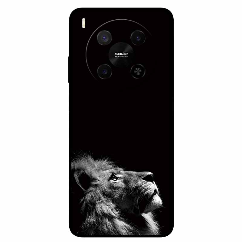 Cover For ZTE Blade V70 Max / Nubia V70 Max Black TPU Silicone Back Cover Animal Covers For ZTE Blade V70 Max Case For V70 Max