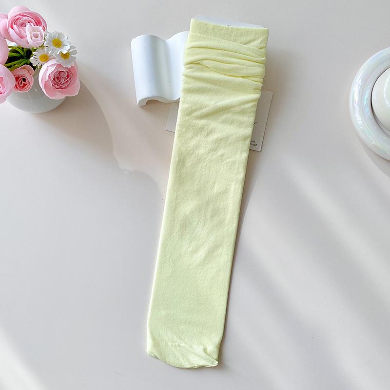 Jk Lolita Knee-length Calf Socks for Women Long Stockings for Students Japanese Style Dopamine Color Socks