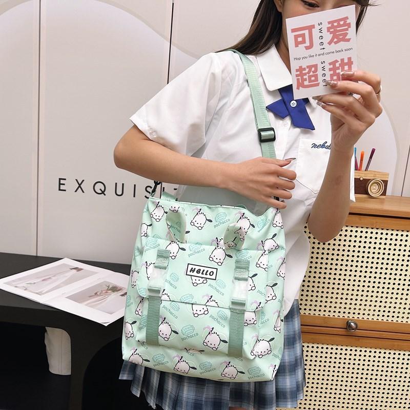 2025 New Printed Large-capacity Women's Tote Shoulder Bag Casual Simple Messenger Bag