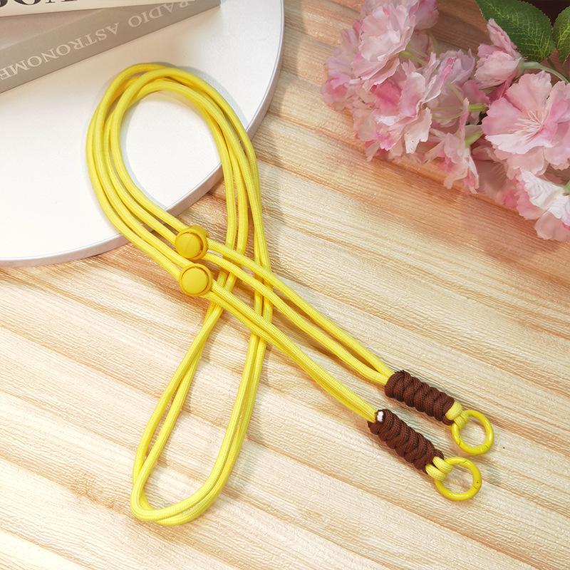 Verstellbares geflochtenes Handy-Lanyard - Abnehmbarer Umhänge-Schultergurt