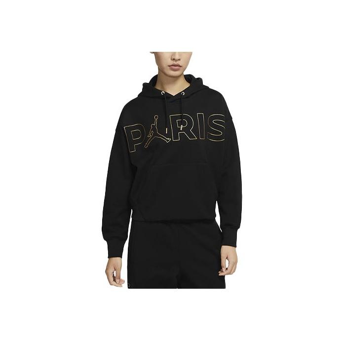 

Пуловер с капюшоном Jordan с логотипом, женская толстовка с капюшоном, черный CW3926-010 M