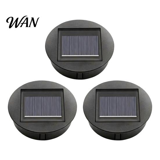 Energy-saving Garden Light Solar Jar Lid with Light, Outdoor Glass Bottle Lamp Pathway Lights LED String, Waterproof Charging Accessory for