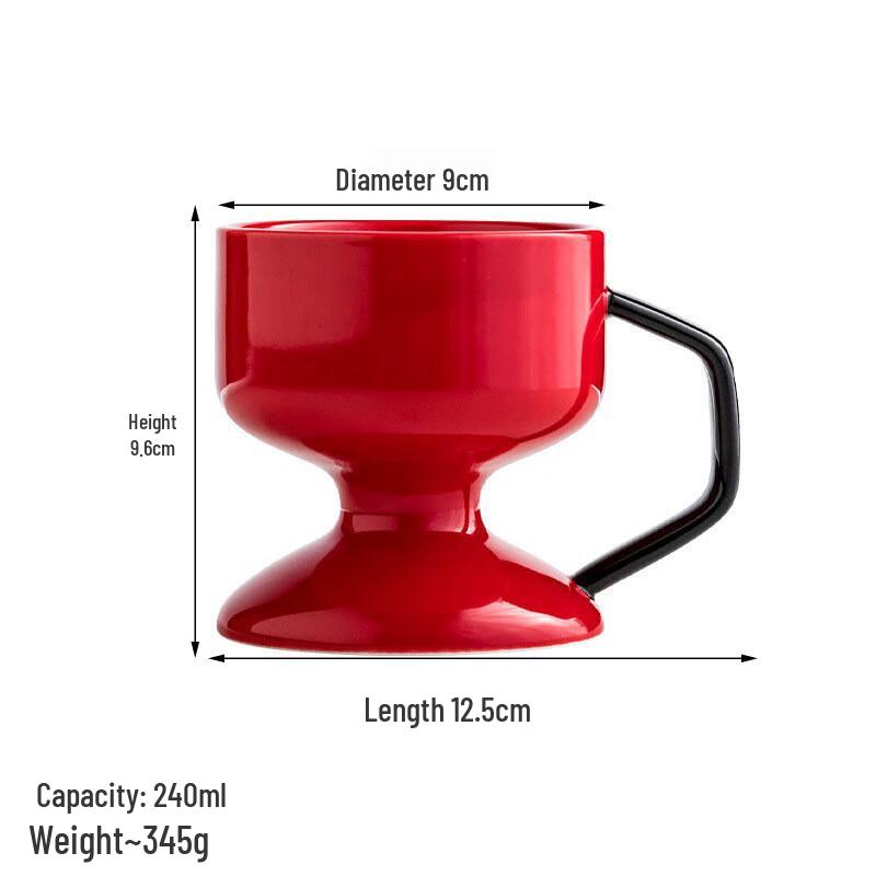 Artistic Ceramic Coffee Mug Set