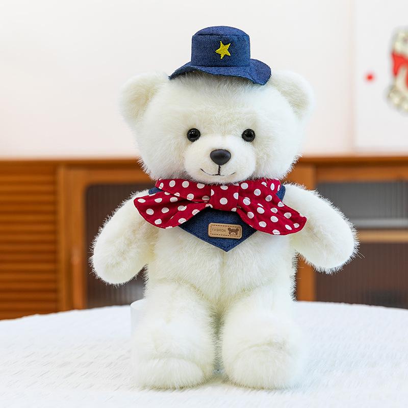 Love Variety Bear Plush Toy Wedding Gift Confession Teddy Bear Ring Doll