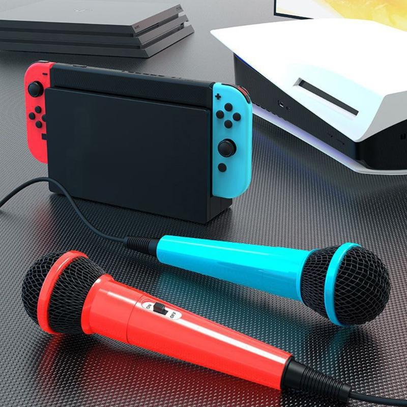 2 buc Microfoane Mic cu Adaptor USB pentru Înregistrare cu Condensator Jocuri