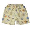 Takihyo Snoopy Surf Shorts, All-Over Print, Yellow, Size 95