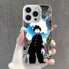 Mob P-Psycho 100 Phone Case For iPhone 17,16,15,14,13,12,11,Pro,XS,Max,Plus,Mini,SE White Candy Matte Shockproof Cover