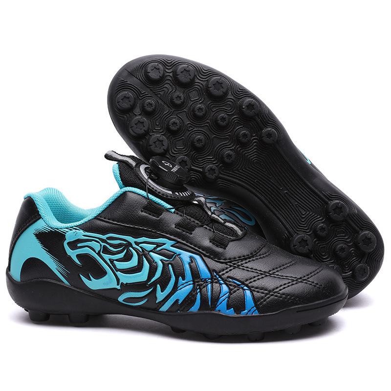Football Shoes Children's Men's and Women's Knob Direct Sales Training Artificial Grass Low-top Sports Shoes 2025 Long Nails One Piece Factory