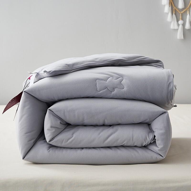 Duo Duo Samt Frühling/Herbst Bettdecke