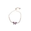 European & American Retro Geometric Zirconia Butterfly Bracelet - Luxurious, Fashionable, Exquisite Hand Jewelry