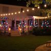 1/2/4PCS LED Red White Blue Star Solar Lights Outdoor Waterproof Fairy Atmosphere Night Light Independence Day 4th Of July Decor