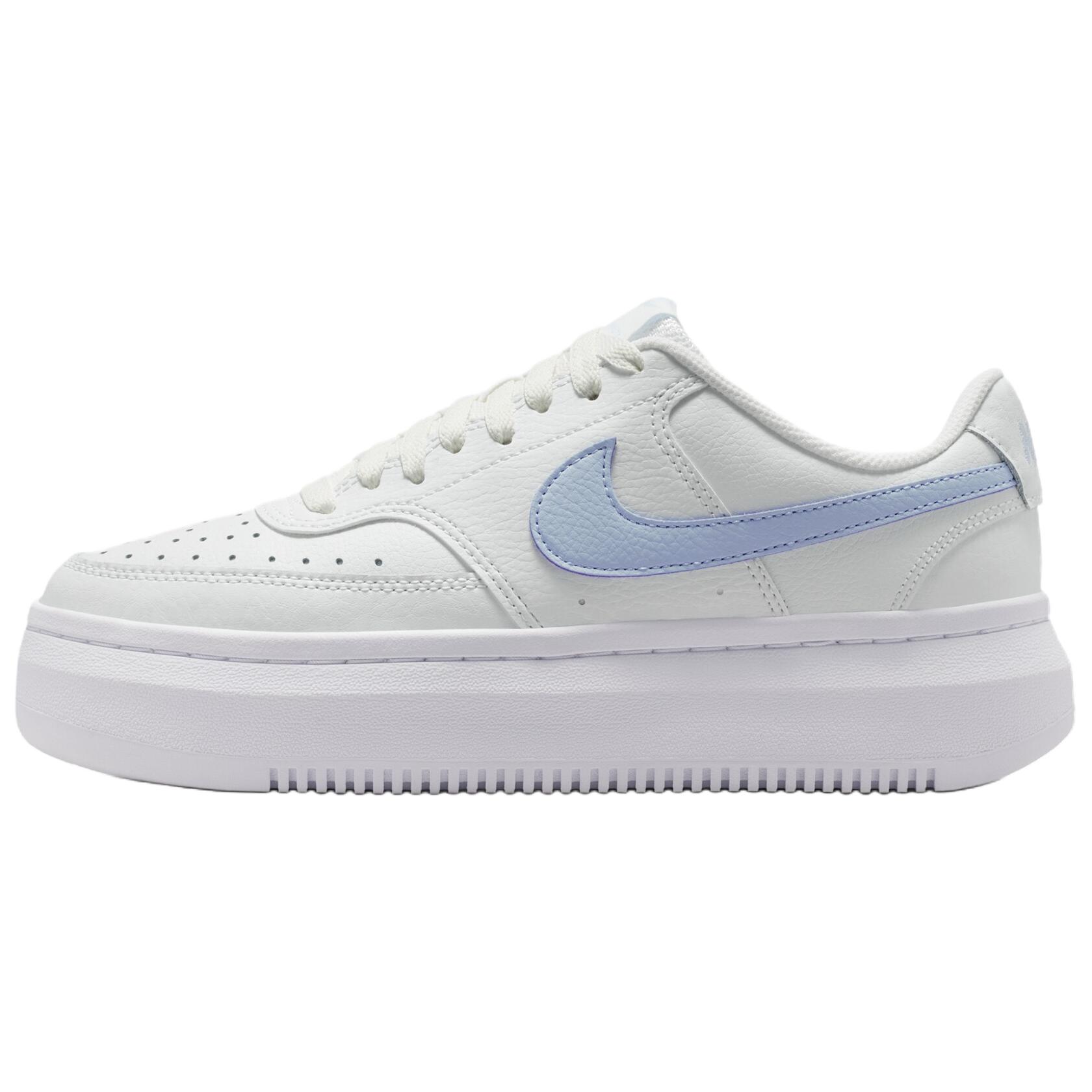 Nike Court Vision Alta Удобные Прочные Дышащие Низкие Кроссовки Женские кроссовки Белый Синий DM0113-106 35.5