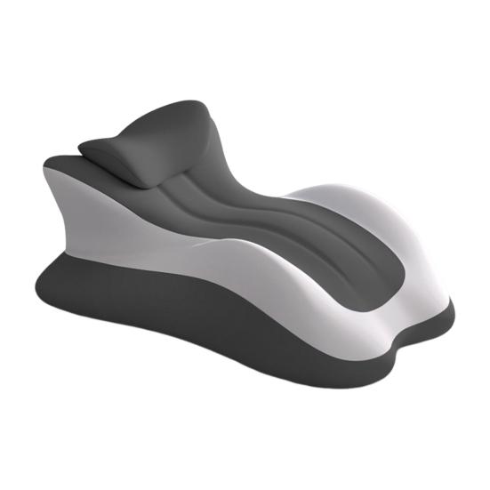 Couples Intimacy Pillow Memory Foam Chest And Back Relief Pillow Ergonomic Wavy Wedge Cushion for Multiple Posture Support Bed Sitting And Lying