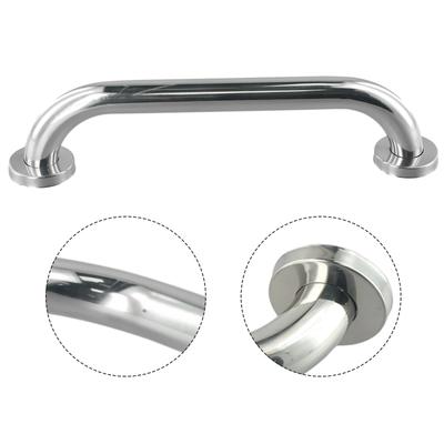 Rail Stainless Steel Silver Handgrip Support Tub Grip 300/400/500mm Shower Bar Bathroom Safety Hand Towel Wall