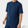 VENEX Standard Short Sleeve Recovery Wear for General Medical Size L Men's Dry+ Devices, Navy,
