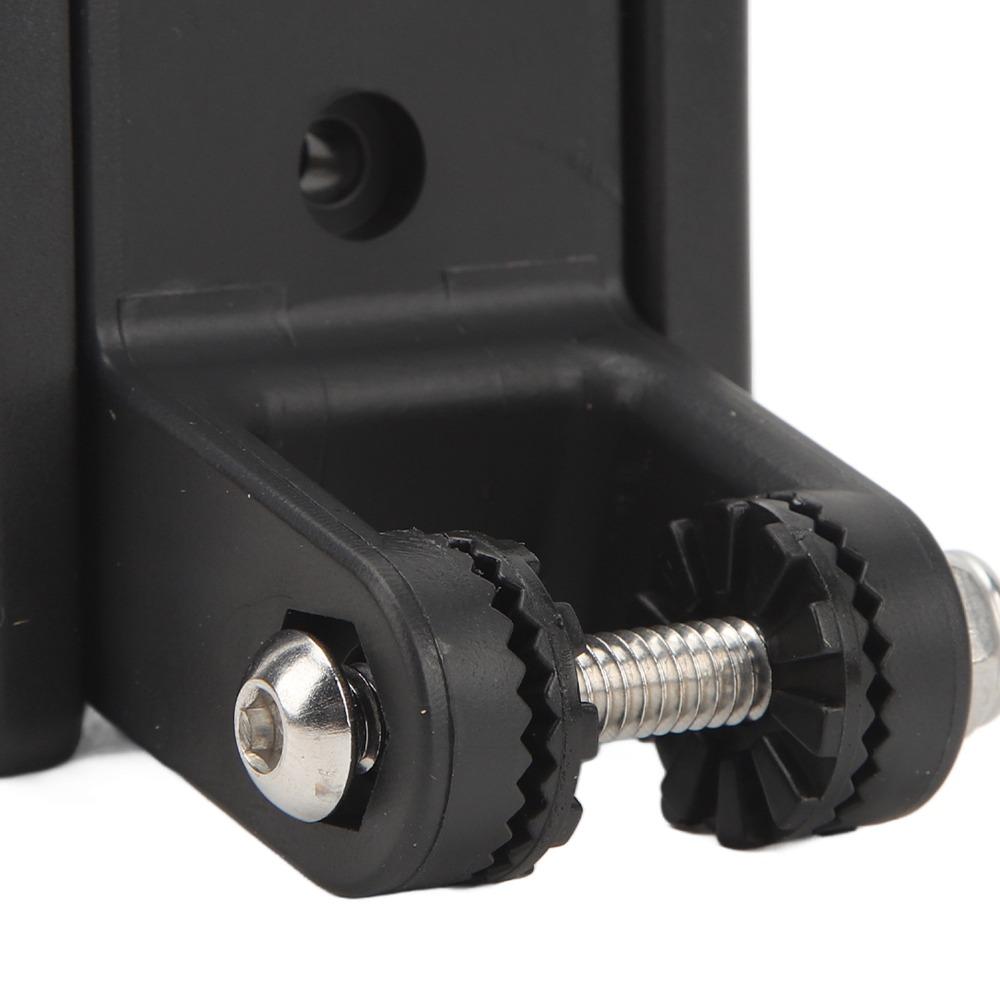 Rugged 7400931 Transducer Bracket Black ABS Transducer Mount Kit Mounting Hardware Kit Boat