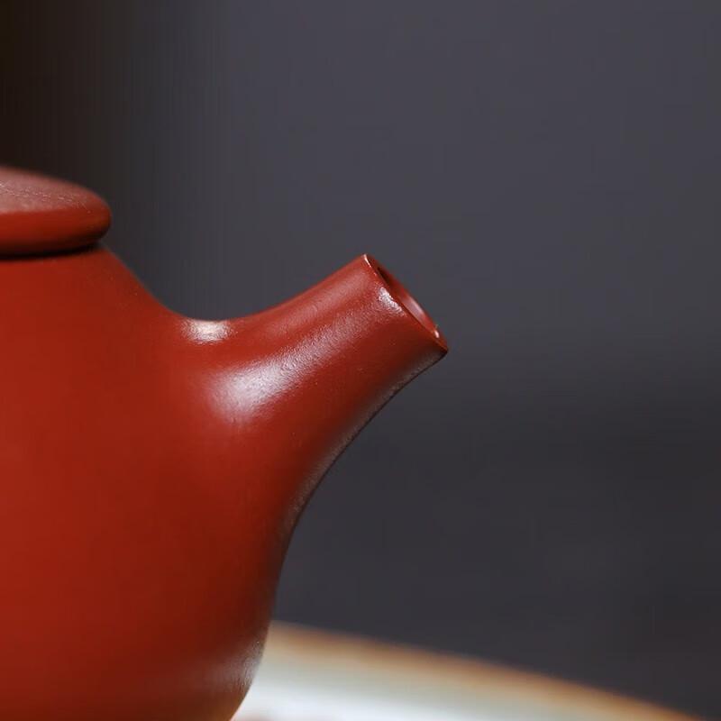 Sun Huan Da Hong Pao Zisha Stone Scoop Tea Set