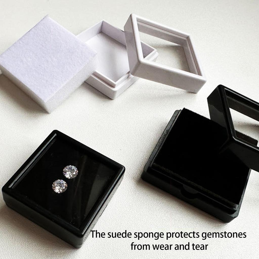Praktischer Aluminium-Edelstein-Aufbewahrungskoffer mit Schaumstoffeinlage für sicheren Schmuckschutz und Reisekomfort