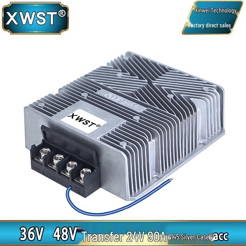 36V/48V to 24V DC-DC Step-Down Waterproof Converter Module: 36V/48V to 24V Transformer Power Supply