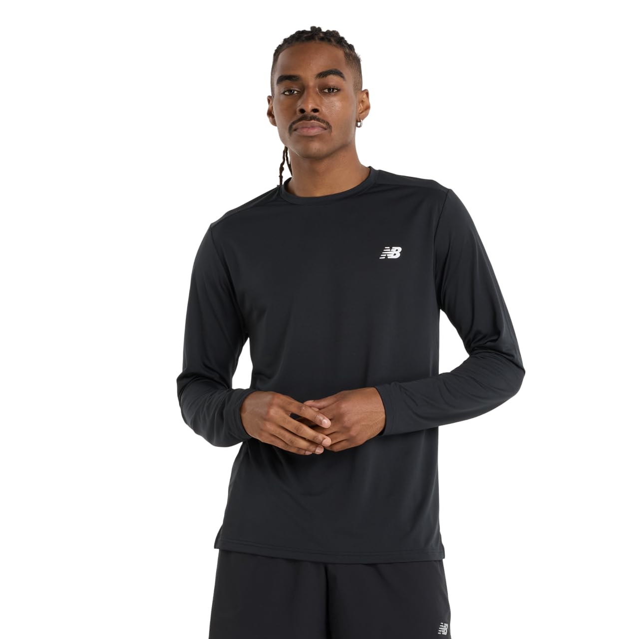 

Футболка с длинным рукавом New Balance MT51802 Sport BK (MT51802) Мужской (черный)