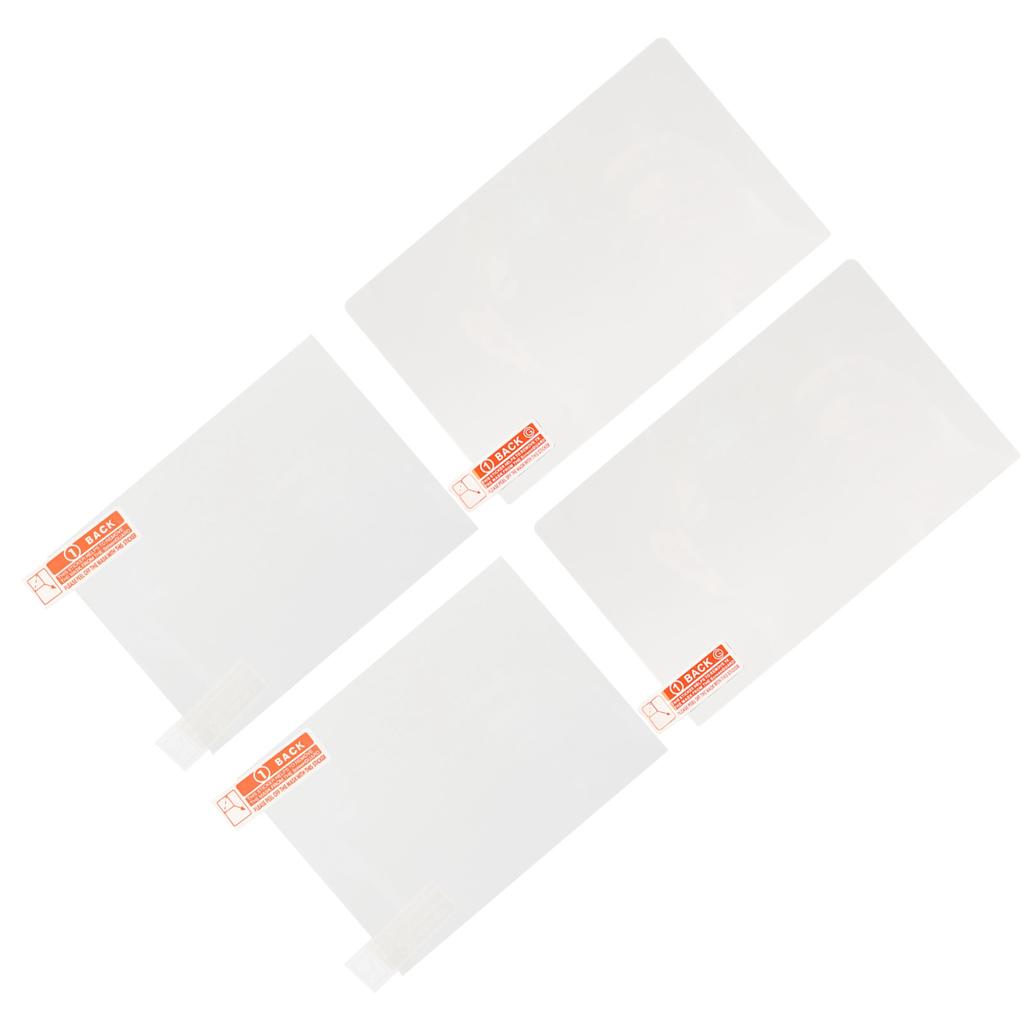 Top LCD Screen Protector 9H Hardness Scratch Resistant Dustproof High Sensitivity Clear Glass PET Film for New 3DS XL