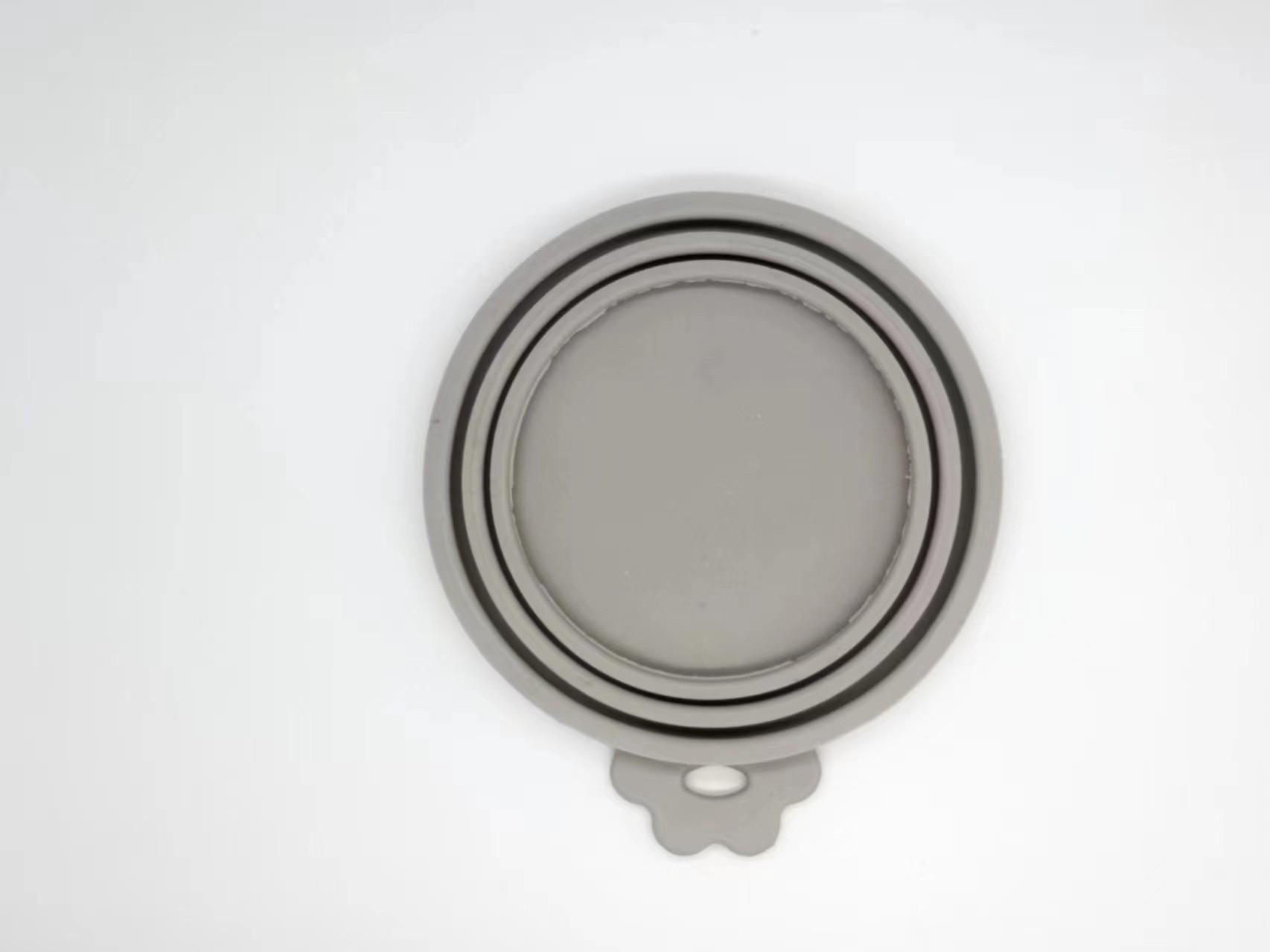 

Доступная силиконовая крышка для консервной банки для домашних животных: Герметичный, Пищевой, Три-в-одном; Опция с пользовательским логотипом.