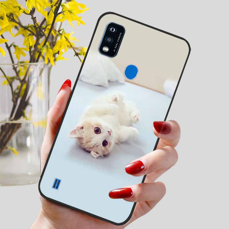 For ZTE Blade A51 Case Lovely TPU Silicone Soft Phone Cover for ZTE Blade A51 / A71 Protect Bumper Cover On BladeA51 A 51 Cute