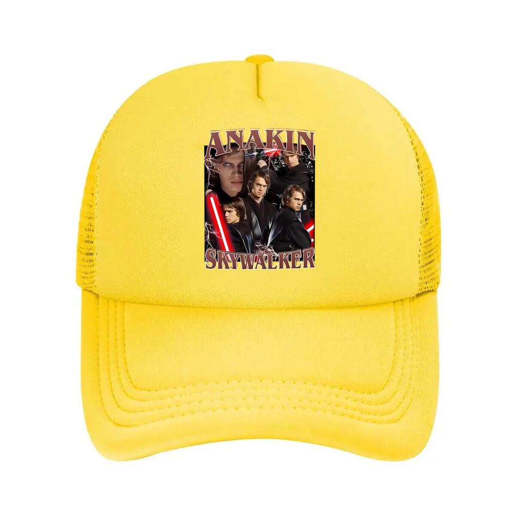 Anakin Skywalker Saga Fashion Mesh Baseball Cap Breathable Casual Hats Outdoor For Unisex's And Women's
