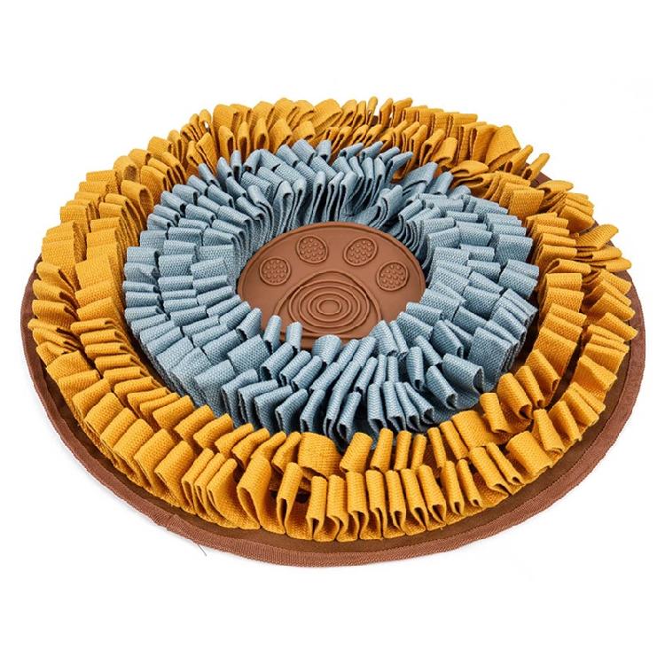 Dog Snuffle Mat Interactive Puzzle Feeder Toys for Rabbit Puppy 19 x 19 Inches